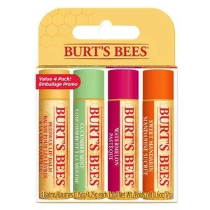 Burt's Bees Lip Balm 4 Pack Freshly Picked 4pcs v:3493134