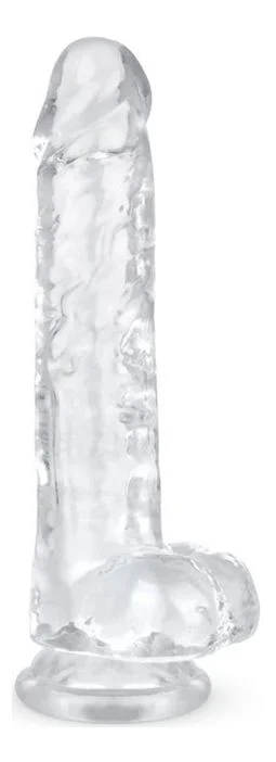 Addiction Jelly Dildo with balls – 19 cm. v:6146352 Addiction Jelly Dildo with balls – 19 cm. v:6146352