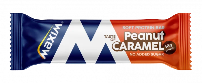 Maxim Soft Protein Bar Peanut Caramel 55g v:6823291