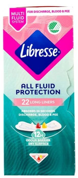 Libresse All Fluid Protection Long 22stk v:6535263
