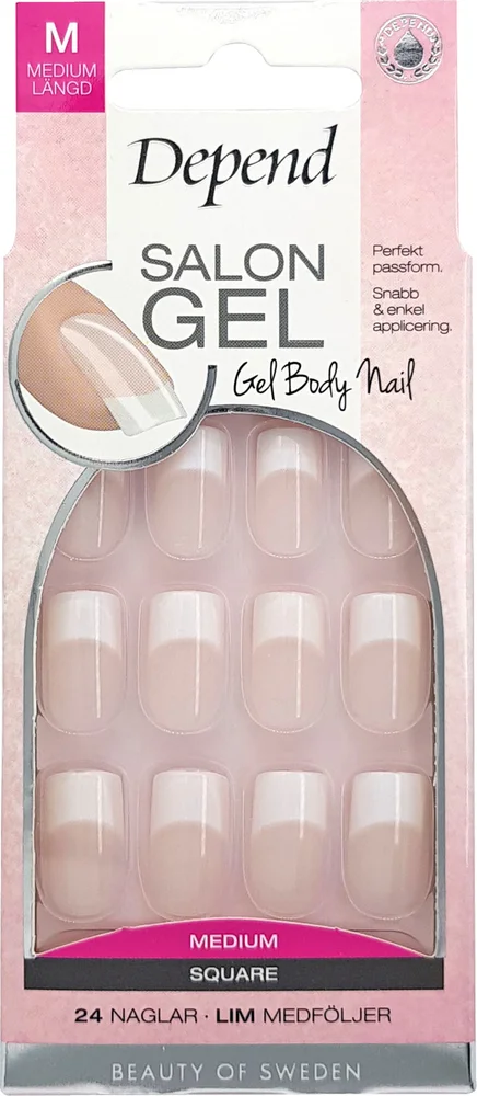 Salon Gel Salon Gel Medium Square Nude – Depend v:1207037 Salon Gel Salon Gel Medium Square Nude – Depend v:1207037