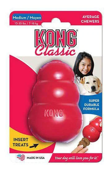 KONG Classic rød 9×6 cm – M v:5830096 KONG Classic rød 9×6 cm – M v:5830096