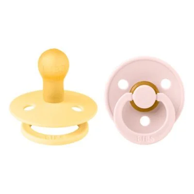 BIBS Colour Latex Pale Butter/Petal 2 pakning – Flere størrelser v:3913565