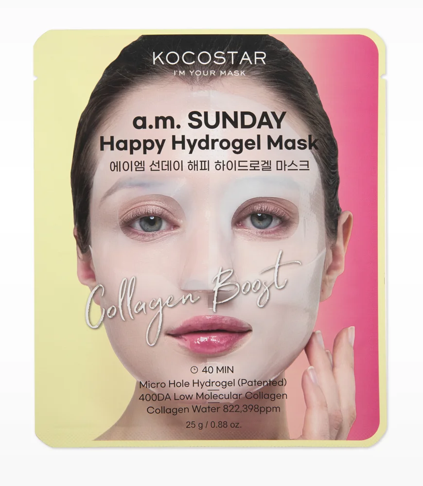 A.M. Sunday Hydrogel Collagen Mask – Kocostar v:4688033 A.M. Sunday Hydrogel Collagen Mask – Kocostar v:4688033
