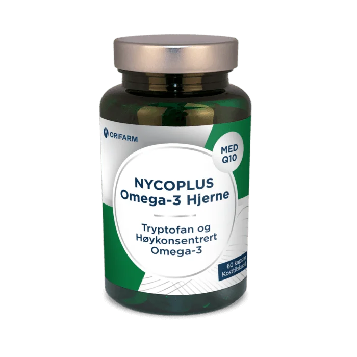 Nycoplus Omega-3 Hjerne kapsler – 60 stk. v:3951358
