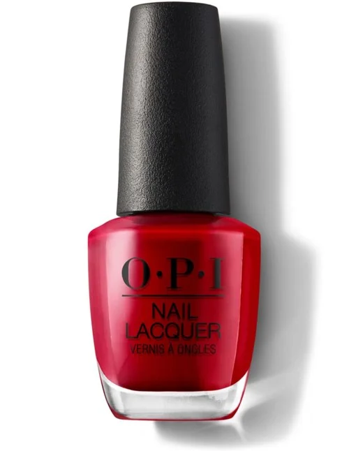 OPI Nail Lacquer Classic Color Nail Polish Red Hot Rio v:2899237