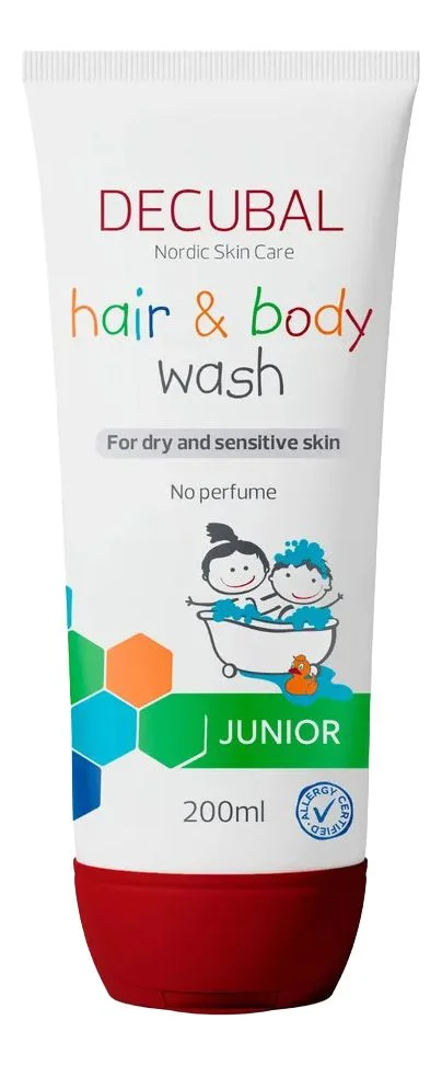Decubal Junior Hair & Body Wash – 200 ml. v:8137985 Decubal Junior Hair & Body Wash – 200 ml. v:8137985