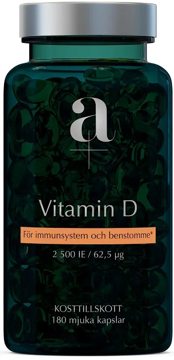 A+ Vitamin D 180 mjuka kapslar v:5079106