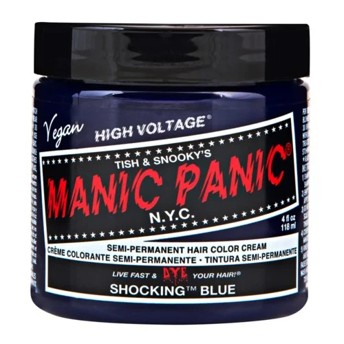 Manic Panic Semi-Permanent Hair Color Cream Shocking Blue v:2586222