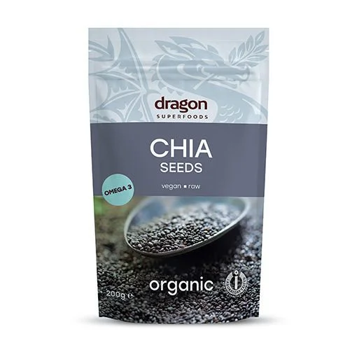 Dragon Superfoods Chia frø Ø – 200 g v:2148756 Dragon Superfoods Chia frø Ø – 200 g v:2148756