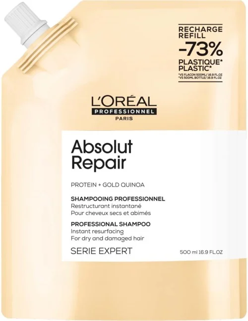 L’Oréal Professionnel Absolut Repair Absolut Repair Gold Shampoo Refill 500 ml v:6954010 L’Oréal Professionnel Absolut Repair Absolut Repair Gold Shampoo Refill 500 ml v:6954010