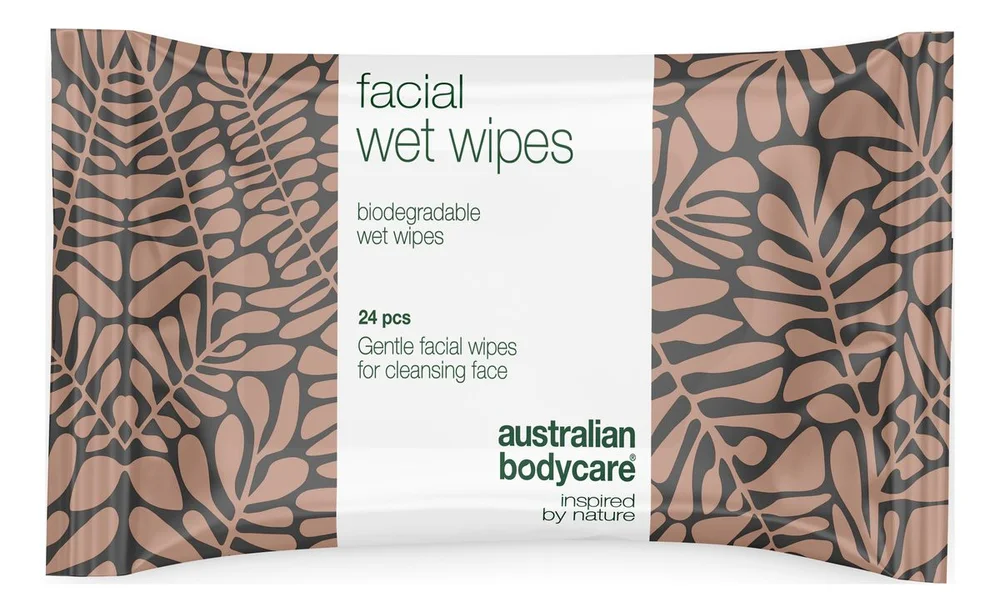 Australian Bodycare Facial Wet Wipes – 24 stk. v:5579243 Australian Bodycare Facial Wet Wipes – 24 stk. v:5579243