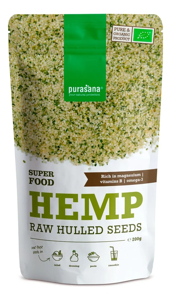 Purasana Hemp Seeds – 200 g. v:8421277 Purasana Hemp Seeds – 200 g. v:8421277