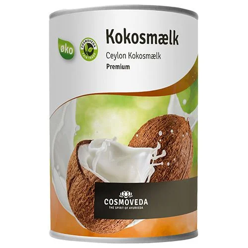 Cosmoveda Økologisk Kokosmelk - 400 ml v:3340522