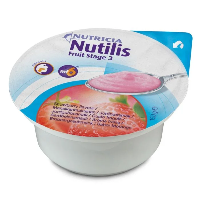 Nutricia Nutilis Fruit Stage 3 fruktpuré jordbærsmak 3×150 g v:9657287 Nutricia Nutilis Fruit Stage 3 fruktpuré jordbærsmak 3×150 g v:9657287