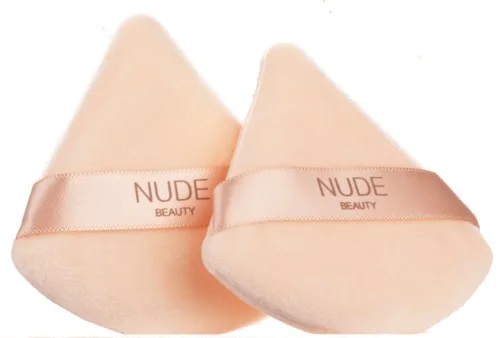 Nude Beauty Triangle Powder Puff Duo v:5837563 Nude Beauty Triangle Powder Puff Duo v:5837563