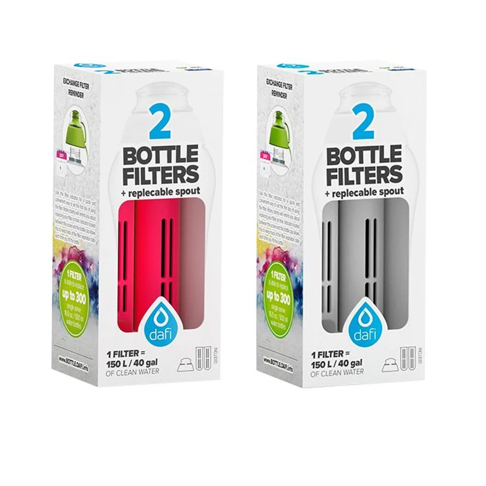 Dafi Refill 2 stk filter + munnstykke til filterflaske v:8330049