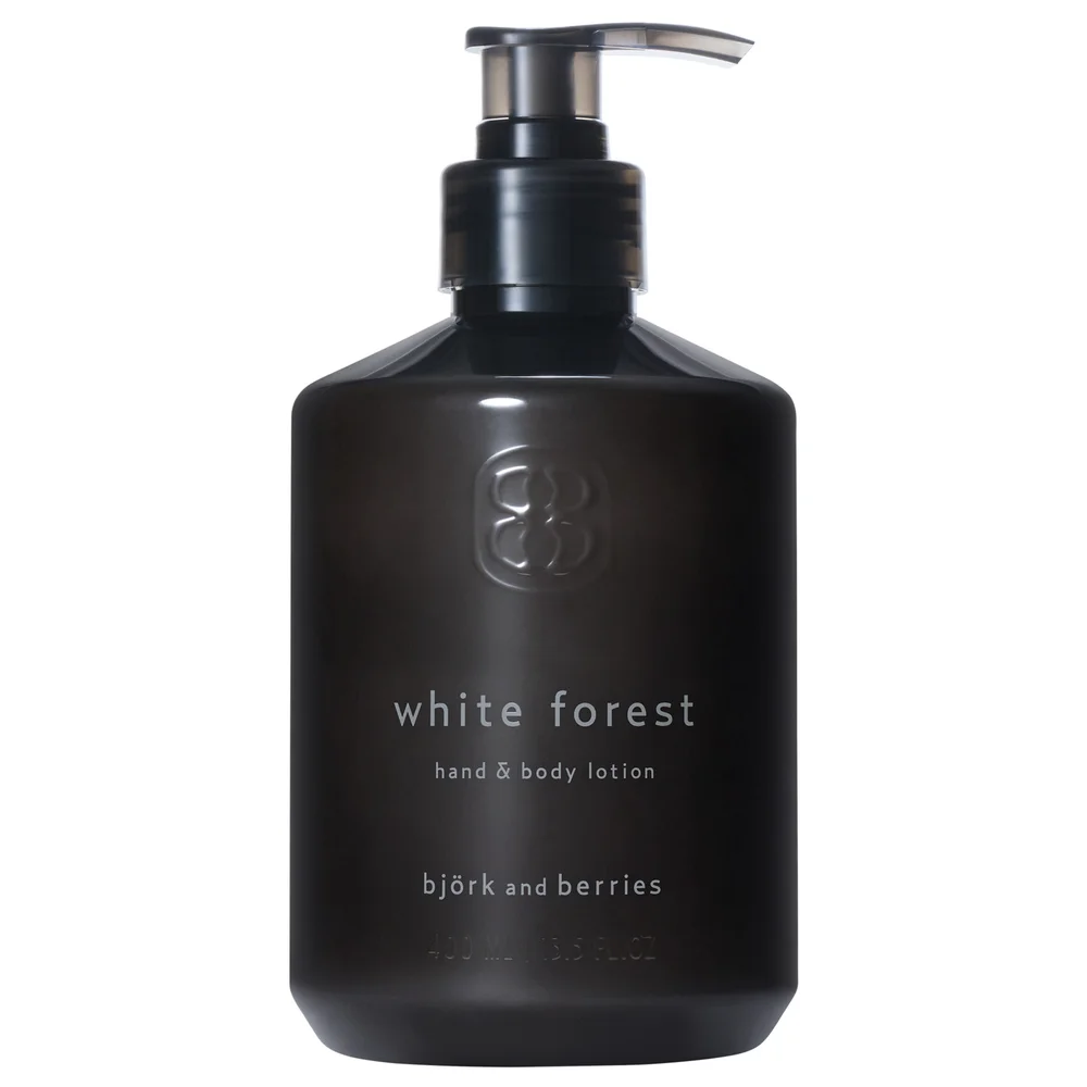 White Forest Hand & Body Lotion 400 ml - Björk and Berries v:5095570