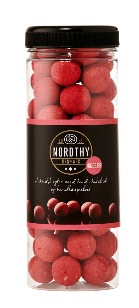 Nordthy Lakriskuler Bringebær – 300 g v:6424491 Nordthy Lakriskuler Bringebær – 300 g v:6424491