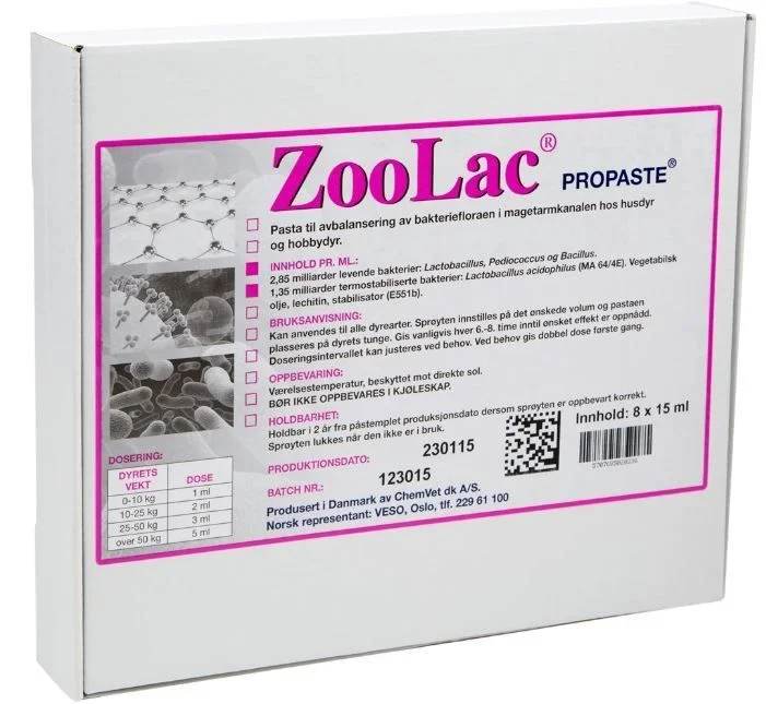 Zoolac Propaste pasta – 8×15 ml. v:4805092