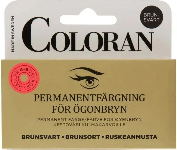 Coloran Øyenbrynsfarge Brunsvart v:2400905 Coloran Øyenbrynsfarge Brunsvart v:2400905