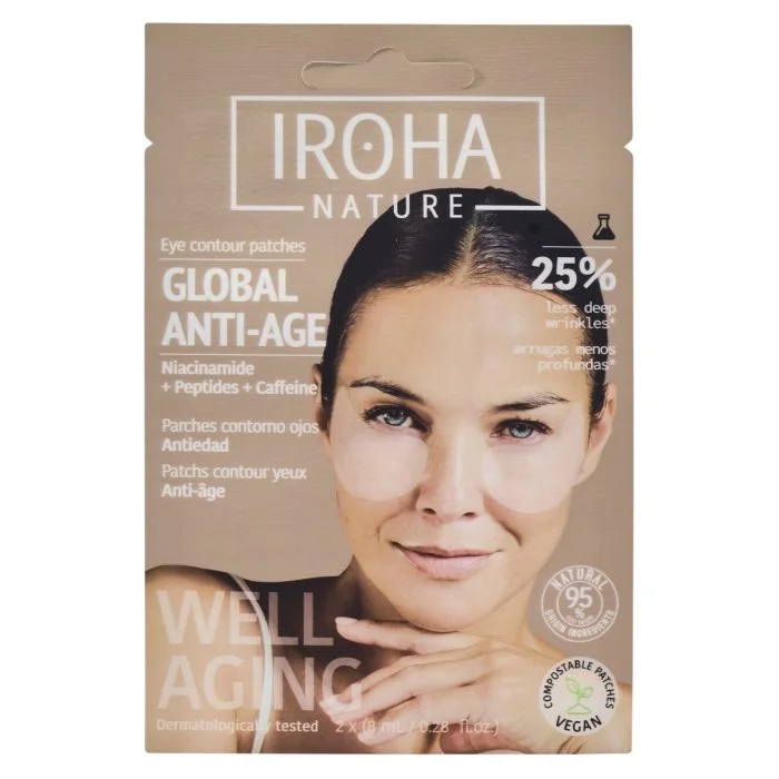 IROHA Nature Anti-Age Niacinamide Eye Patches 2 stk v:5401438