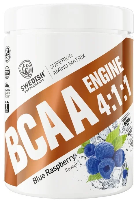 Swedish Supplements Bcaa Engine – Blue Raspberry 400 g v:7932989
