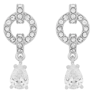 Snö Of Sweden Callie Small Crystal Ear Silver Clear Onesize v:1759264