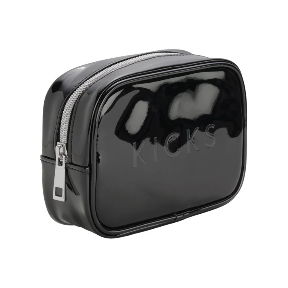 Small Boxy Make Up Bag Black Beauty v:7256314