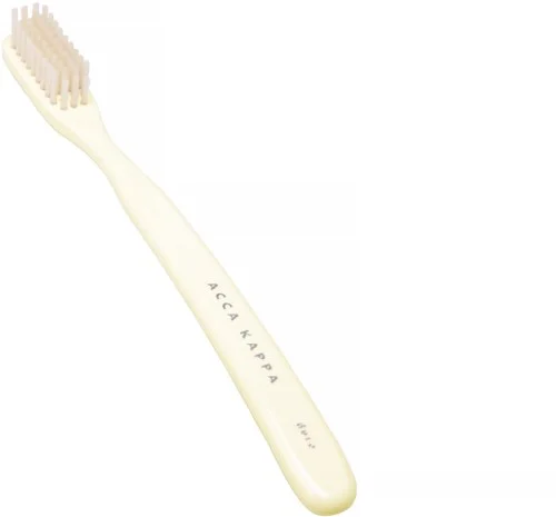 Acca Kappa Tooth Brush Vintage Medium Natural Bristles White v:9817027 Acca Kappa Tooth Brush Vintage Medium Natural Bristles White v:9817027