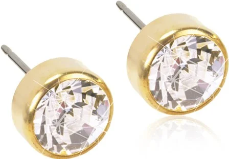Blomdahl Golden Titanium Crystal Bezel 3 mm v:5749858 Blomdahl Golden Titanium Crystal Bezel 3 mm v:5749858