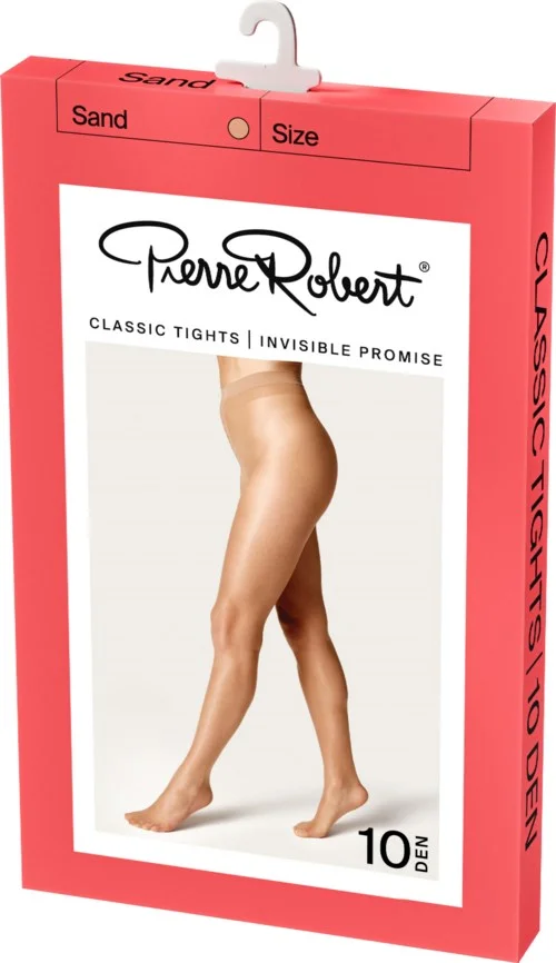 Pierre Robert Classic Tights Invisible Promise 10 DEN Sand 36-40 v:7887685