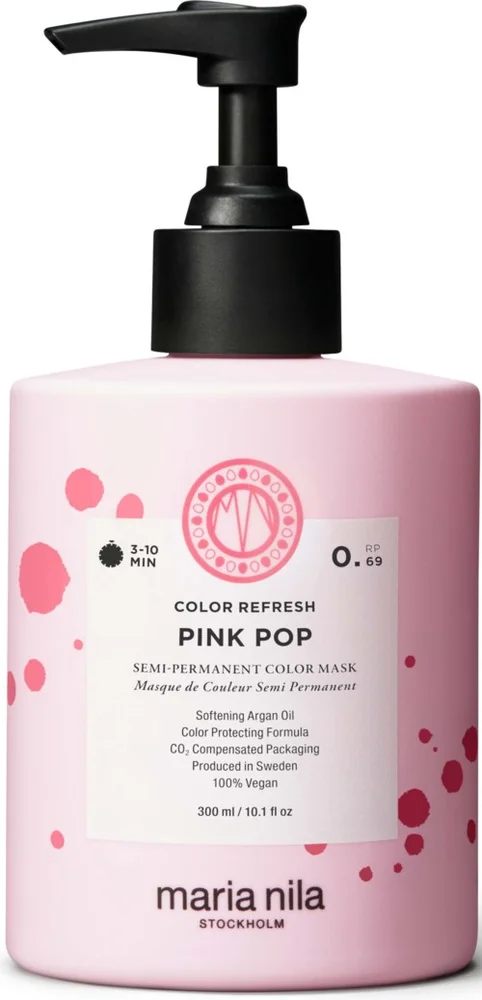 maria nila Colour Refresh Semi-Permanent Color Mask 0.69 Pink Pop v:8513493 maria nila Colour Refresh Semi-Permanent Color Mask 0.69 Pink Pop v:8513493