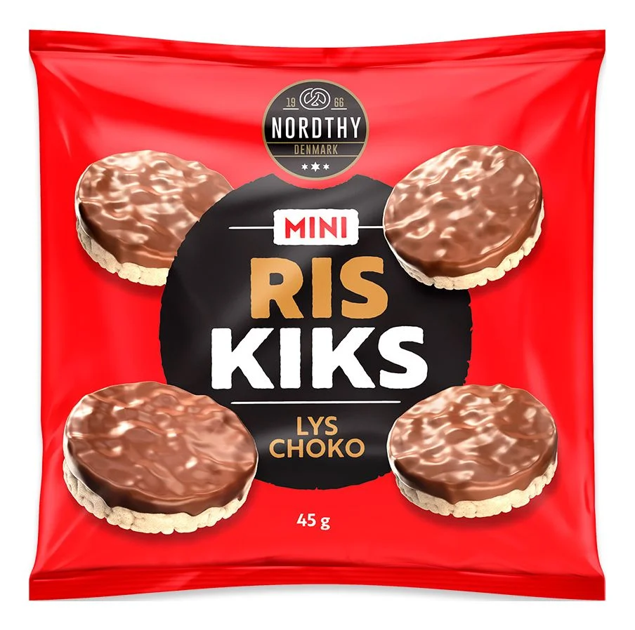 Nordthy Mini Riskjeks Lys Sjoko - 45 g. v:8813645