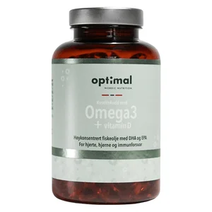 Optimal Nordic Nutrition Omega 3 + Vitamin D 120pcs v:7221947