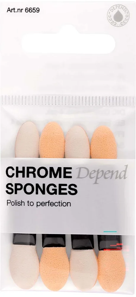 Depend Gel iQ Effects Chrome Sponges 4-pack v:7671551 Depend Gel iQ Effects Chrome Sponges 4-pack v:7671551