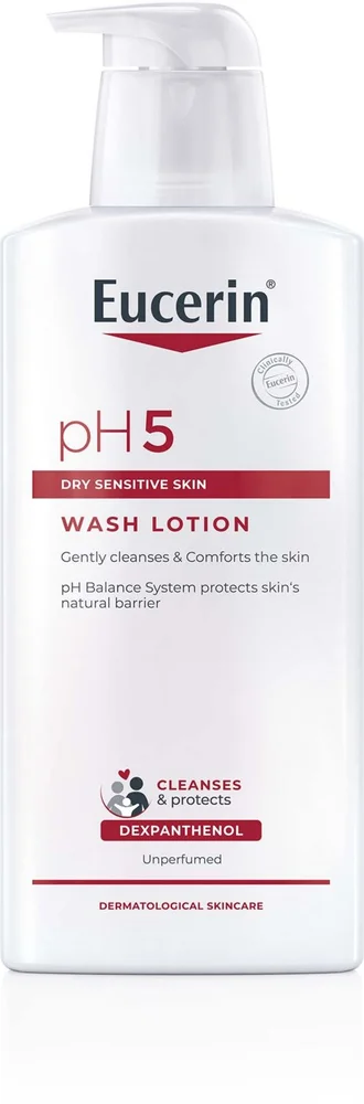 Eucerin pH5 Wash Lotion Oparfymerad 400 ml v:5827425 Eucerin pH5 Wash Lotion Oparfymerad 400 ml v:5827425