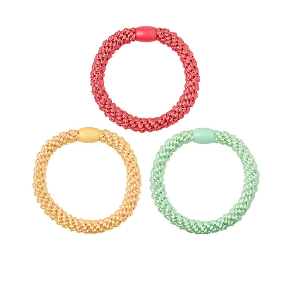 Woven Hair Ties 3-pack Electric Beauty v:2329366 Woven Hair Ties 3-pack Electric Beauty v:2329366