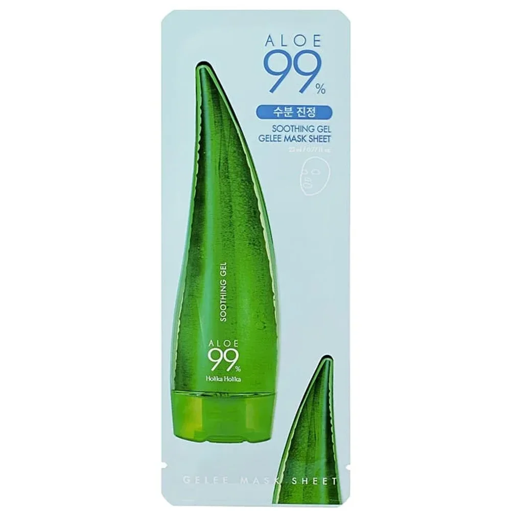 Aloe 99 % Soothing Gel Jelly Mask Sheet, 23ml v:7721260