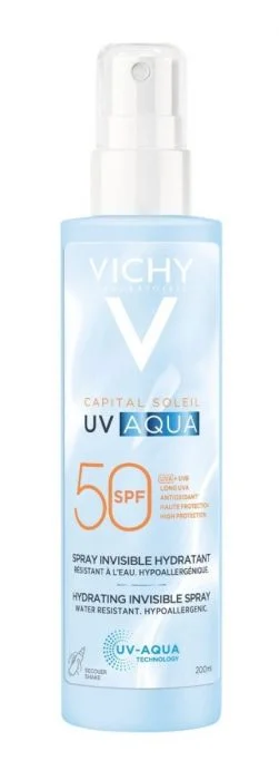 Vichy Capital Soleil UV Aqua Spray SPF50 200 ml v:2337905 Vichy Capital Soleil UV Aqua Spray SPF50 200 ml v:2337905