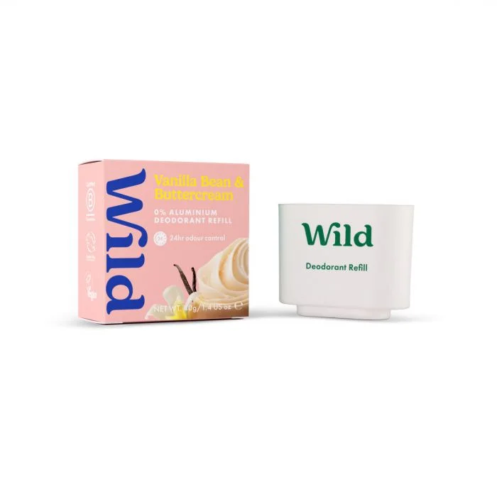 Wild Deo stick Refill Vanilla Bean Buttercream | Naturlig Deodorant v:7620853