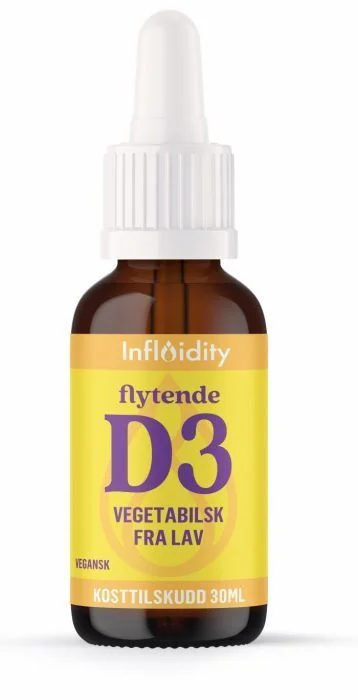 Influidity Flytende vegansk D3 – 30 ml v:4380964