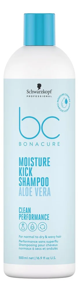 Schwarzkopf BC Moisture Kick Shampoo - 500 ml. v:9478541