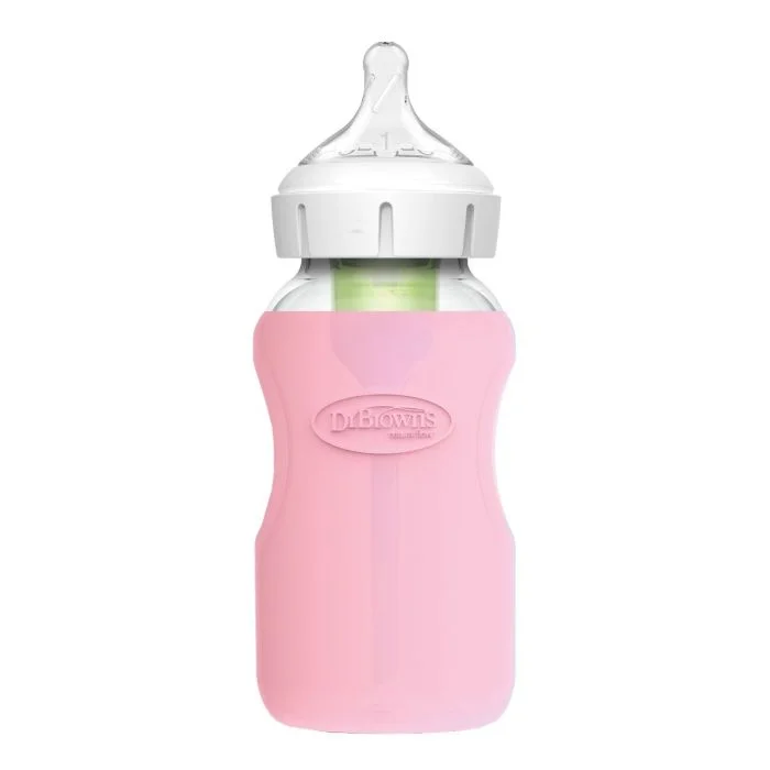 Dr. Brown’s Sleeve beskyttelsestrekk rosa 270 ml v:8811130