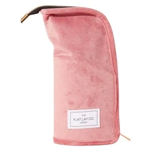 The Flat Lay Co. Standing Makeup Brush Case Pink Velvet v:2450286