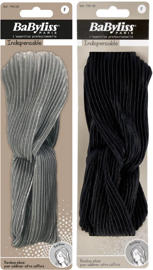 BaByliss Paris Accessories Hairband Pleated v:1892965