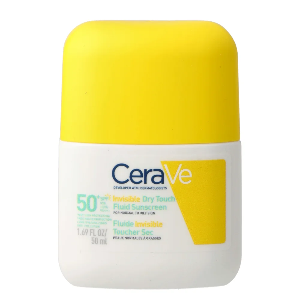 Invisible Dry Touch Fluid Sunscreen Face SPF50+ 50 ml – CeraVe v:7031674 Invisible Dry Touch Fluid Sunscreen Face SPF50+ 50 ml – CeraVe v:7031674