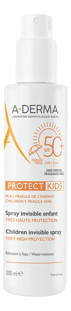 A-DERMA Protect Children Invisible Spray – 200 ml. v:4903634 A-DERMA Protect Children Invisible Spray – 200 ml. v:4903634