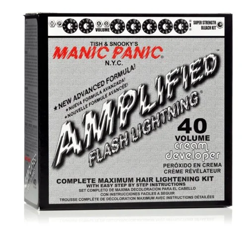 Manic Panic Flash Lighting 40 Volume Complete Bleach Kit v:1076596 Manic Panic Flash Lighting 40 Volume Complete Bleach Kit v:1076596