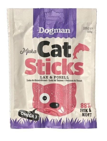Dogman Cat sticks laks ørret 3p 18g v:1808161
